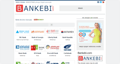 Desktop Screenshot of bankebi.com